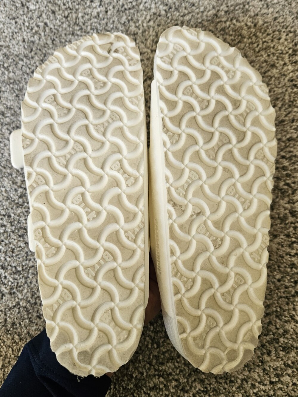 Birkenstock Arizona EVA Slide Sandals in White - Picture 3 of 5